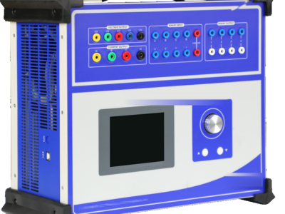 VAE-430 protective relay test set — front view